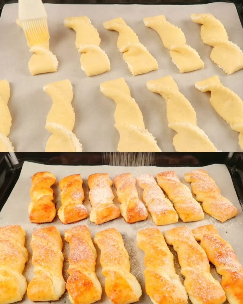 Cottage Cheese Hand Pies with Yogurt Filling