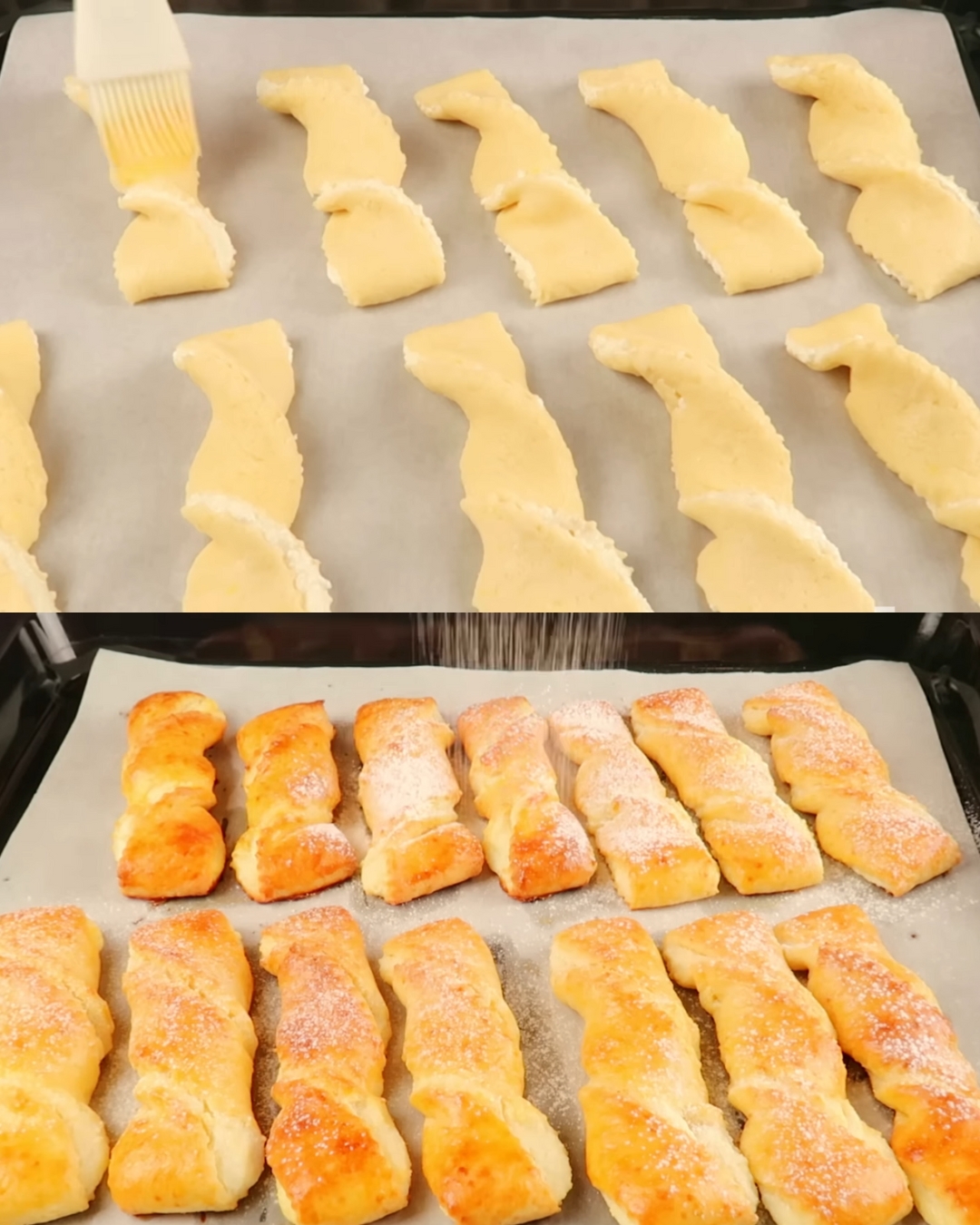 Cottage Cheese Hand Pies with Yogurt Filling