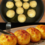 Crispy Baked Cauliflower Potato Bites with Tangy Tomato Cream Sauce