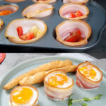 Egg Muffins with Bacon, Cheese, and Herbs