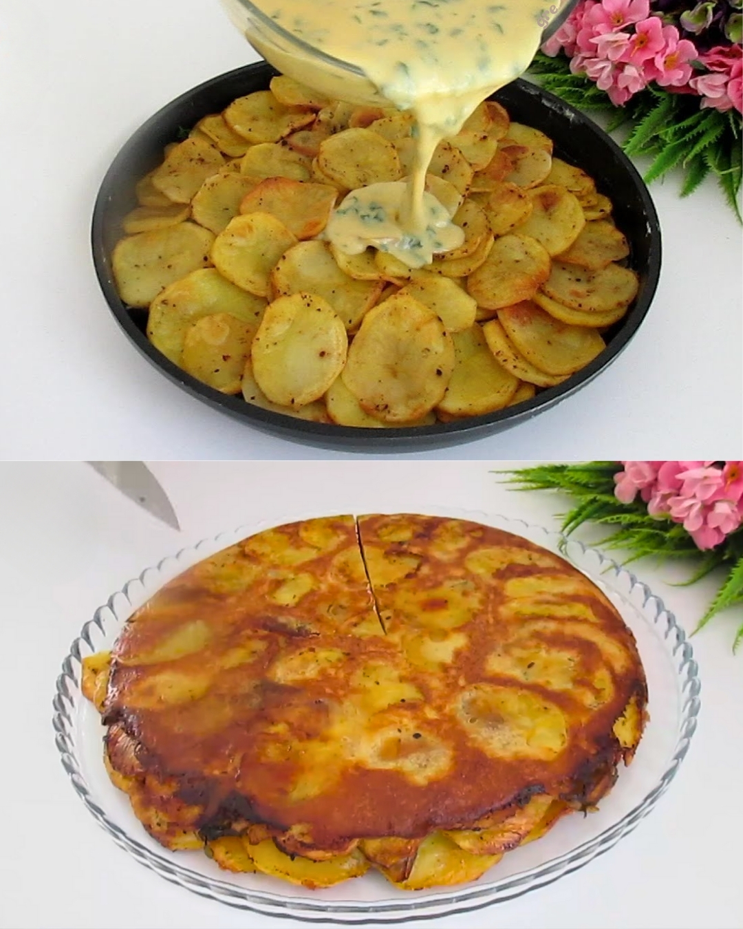 Healthy Baked Tuna Potato Casserole (No Oil, No Frying)