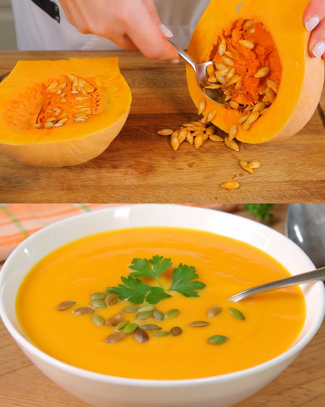 Creamy Vegetable Soup with Oat Cream