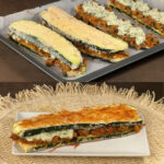 Baked Zucchini-Veggie Casserole with Cheese and Herbs