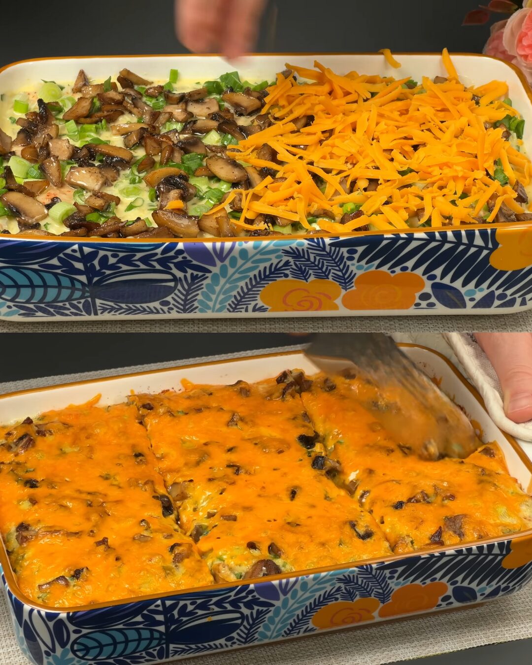 Layered Chicken and Vegetable Bake with Creamy Potato Base and Fresh Salad