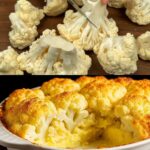 Cheesy Cauliflower and Potato Bake