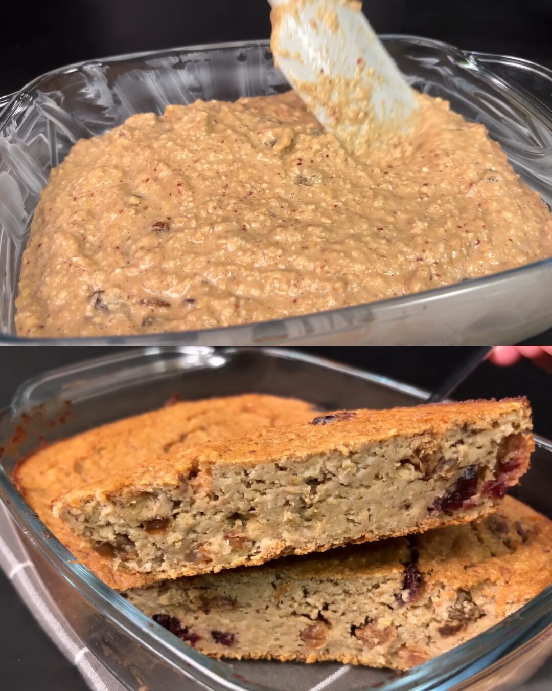 Healthy Baked Apple Banana Oat Bars