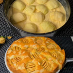 Classic Apple Almond Cake with Apricot Glaze