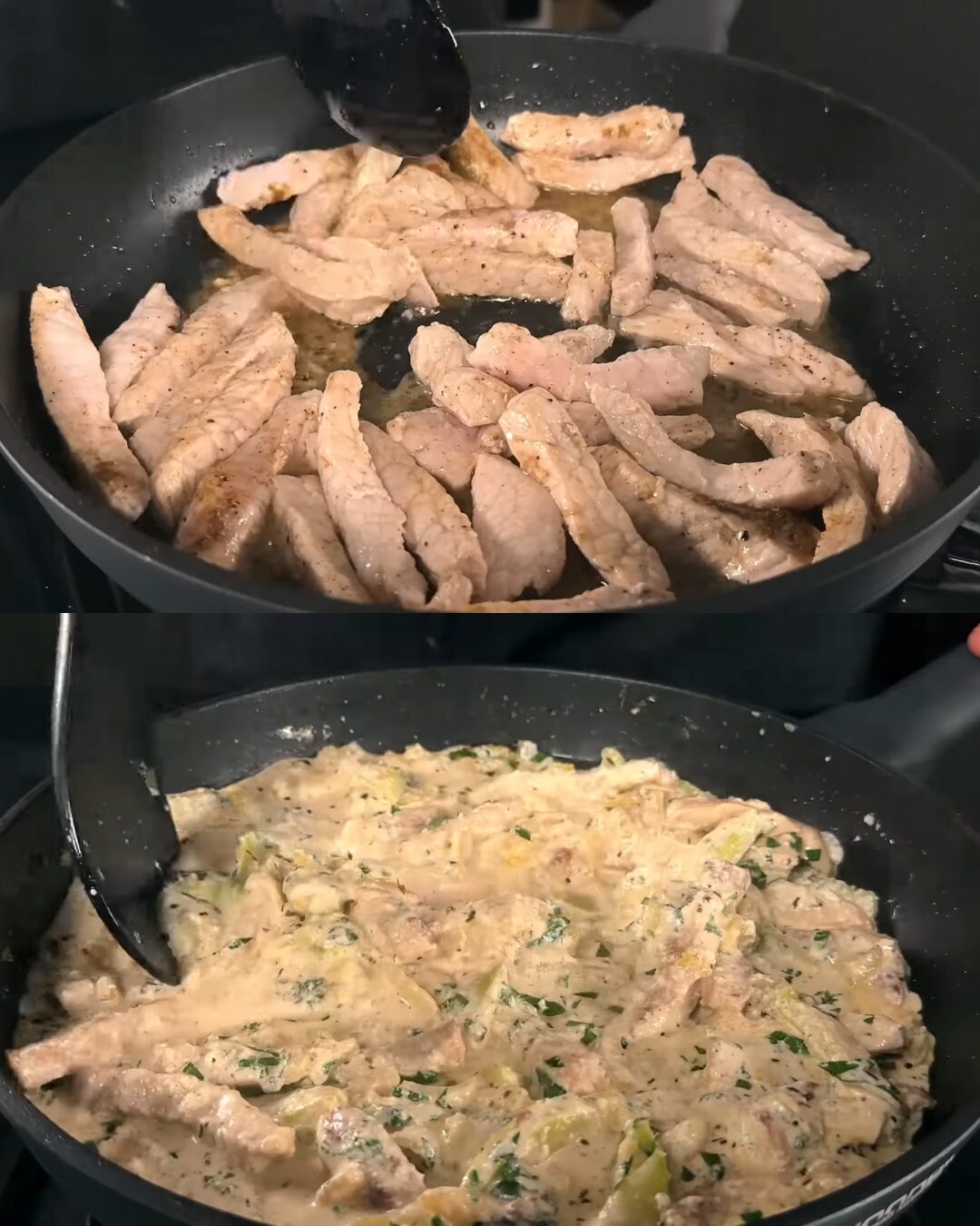 Creamy Pork Carbonade with Herb Mash and Vegetables