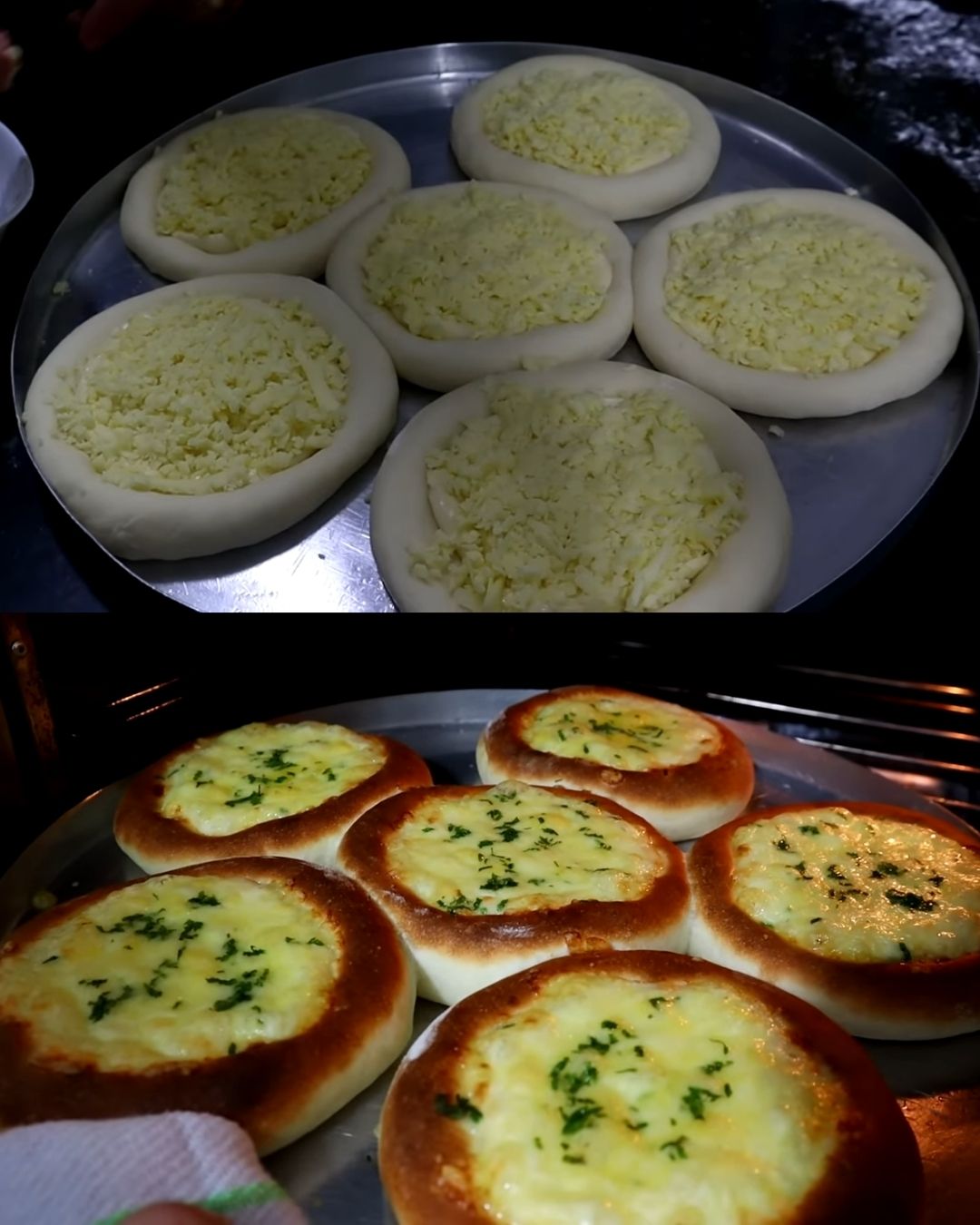 Cheese-Filled Savory Bread Rolls