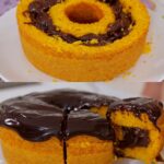 Perfect Moist Carrot Cake with Chocolate Brigadeiro Filling