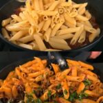 One-Pot Tuscan-Style Minced-Meat Pasta Skillet