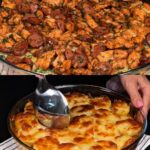 Savory Chicken and Vegetable Cabbage Skillet Bake