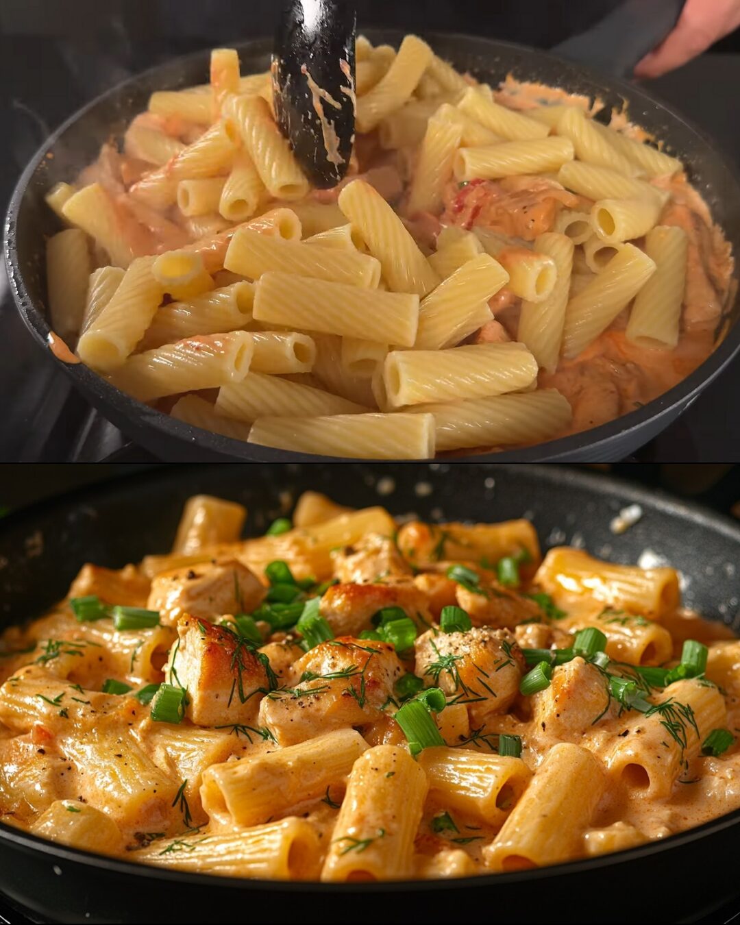 Creamy Pepper Pasta with Chili and Herbs