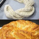 Garlic Cheese Twist Bread