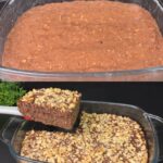 Chocolate Banana Oat Cake with Nuts