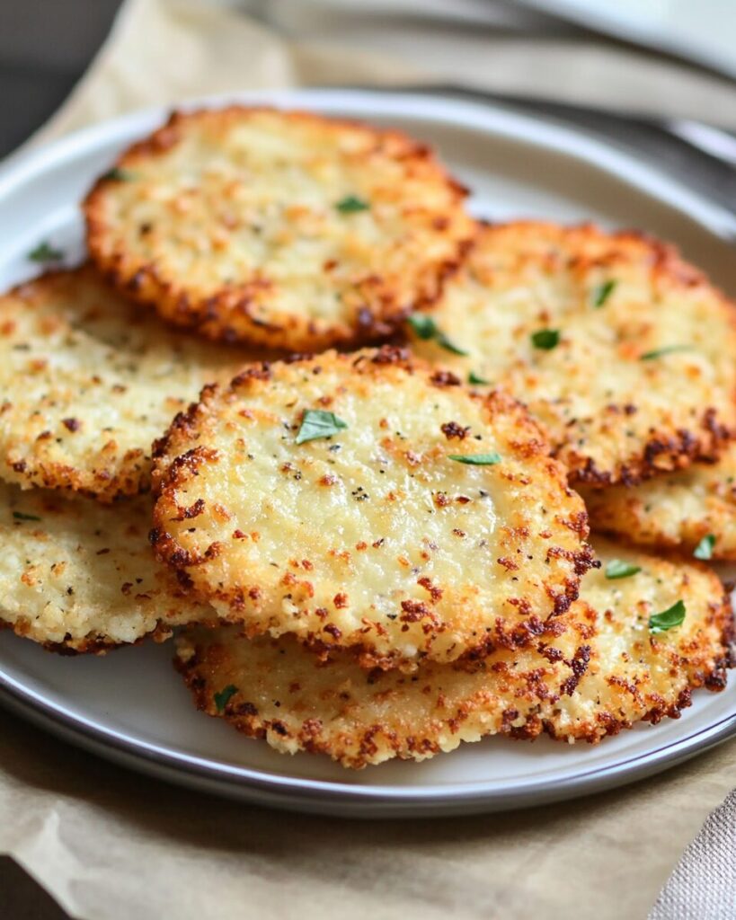 Best Cauliflower Parmesan Crisps
