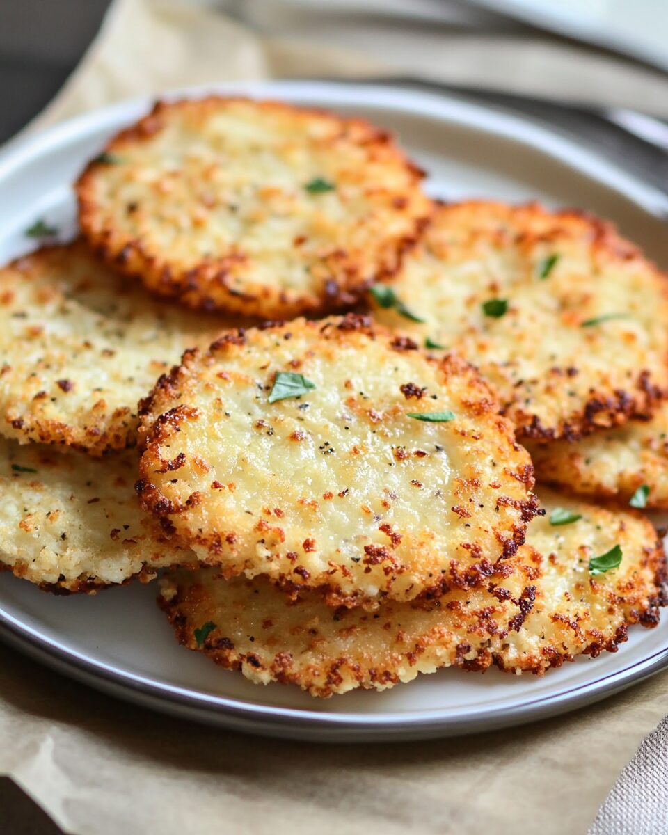 Best Cauliflower Parmesan Crisps