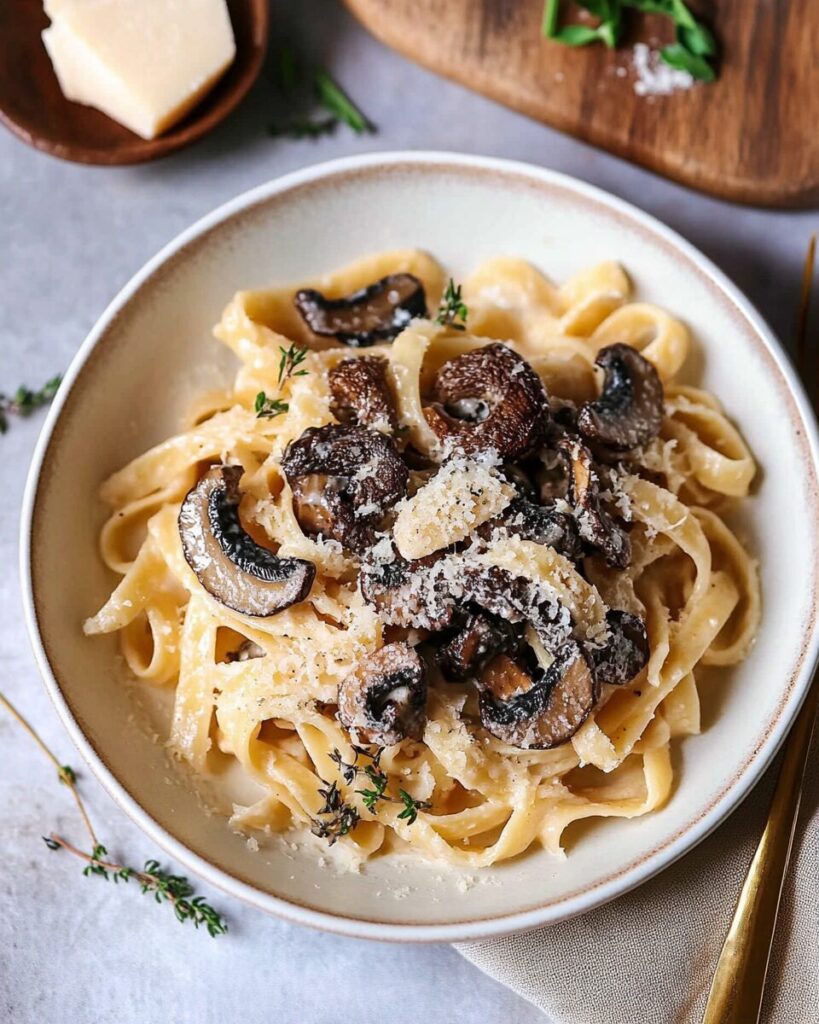 Best Ever Morel Mushroom Pasta