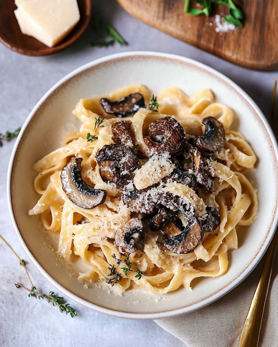 Best Ever Morel Mushroom Pasta