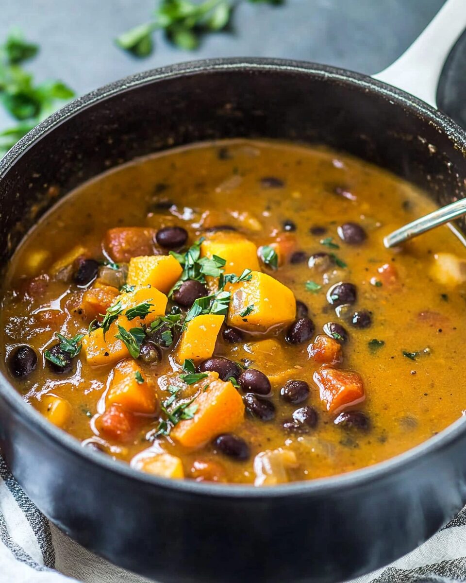 Black Bean Butternut Squash Stew