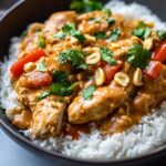 Slow Cooker Peanut Chicken