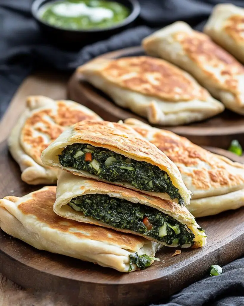 Afghan Spinach Bolani