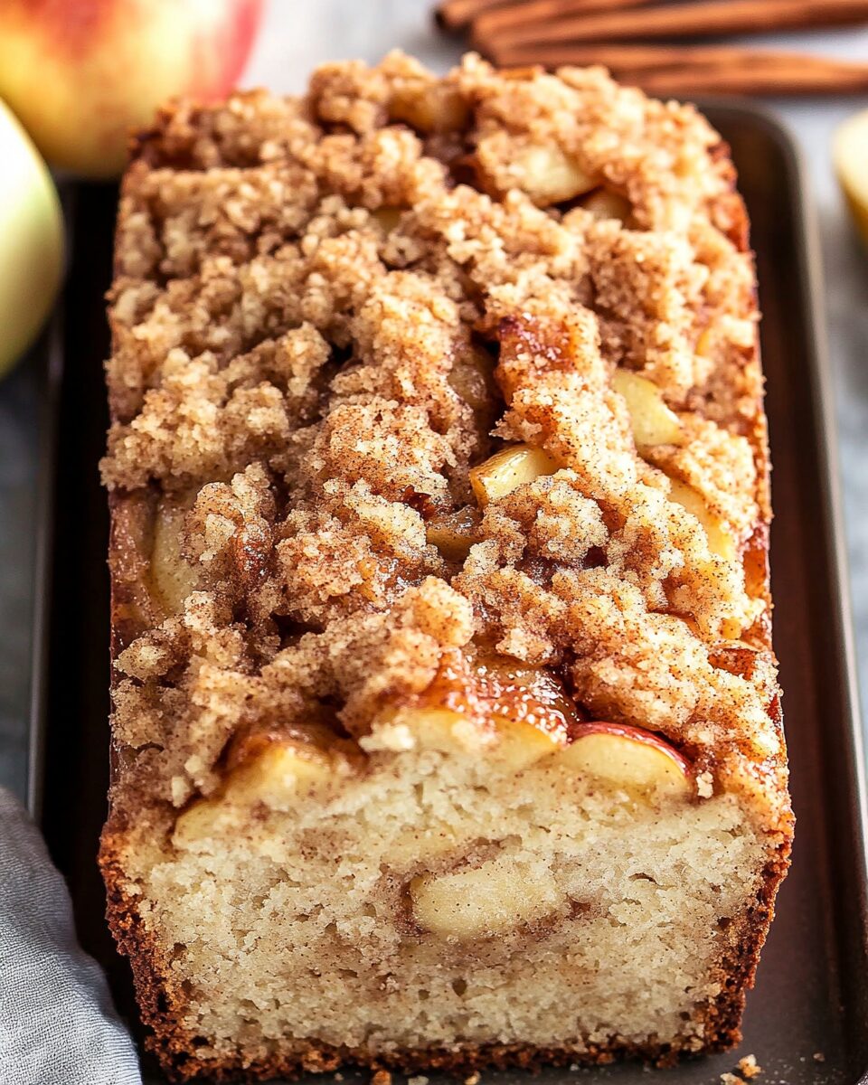 Best Ever Cinnamon Apple Bread