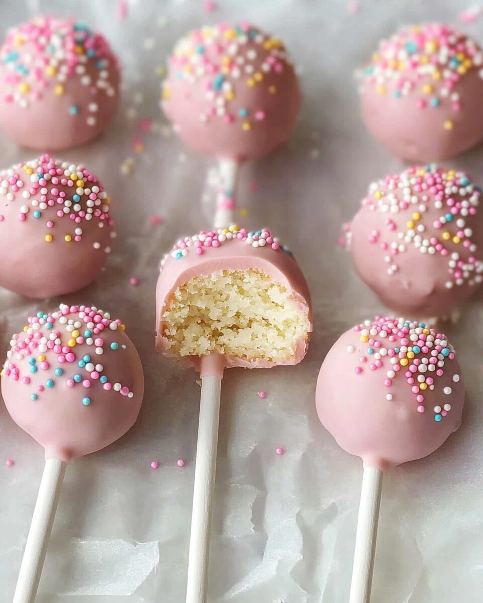 Birthday Cake Pops