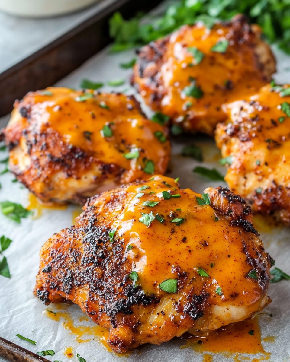 Buffalo Chicken Thighs
