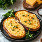 Cheesy Welsh Rarebit Toast