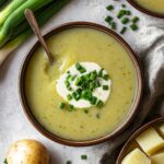 Chilled Potato Leek Soup