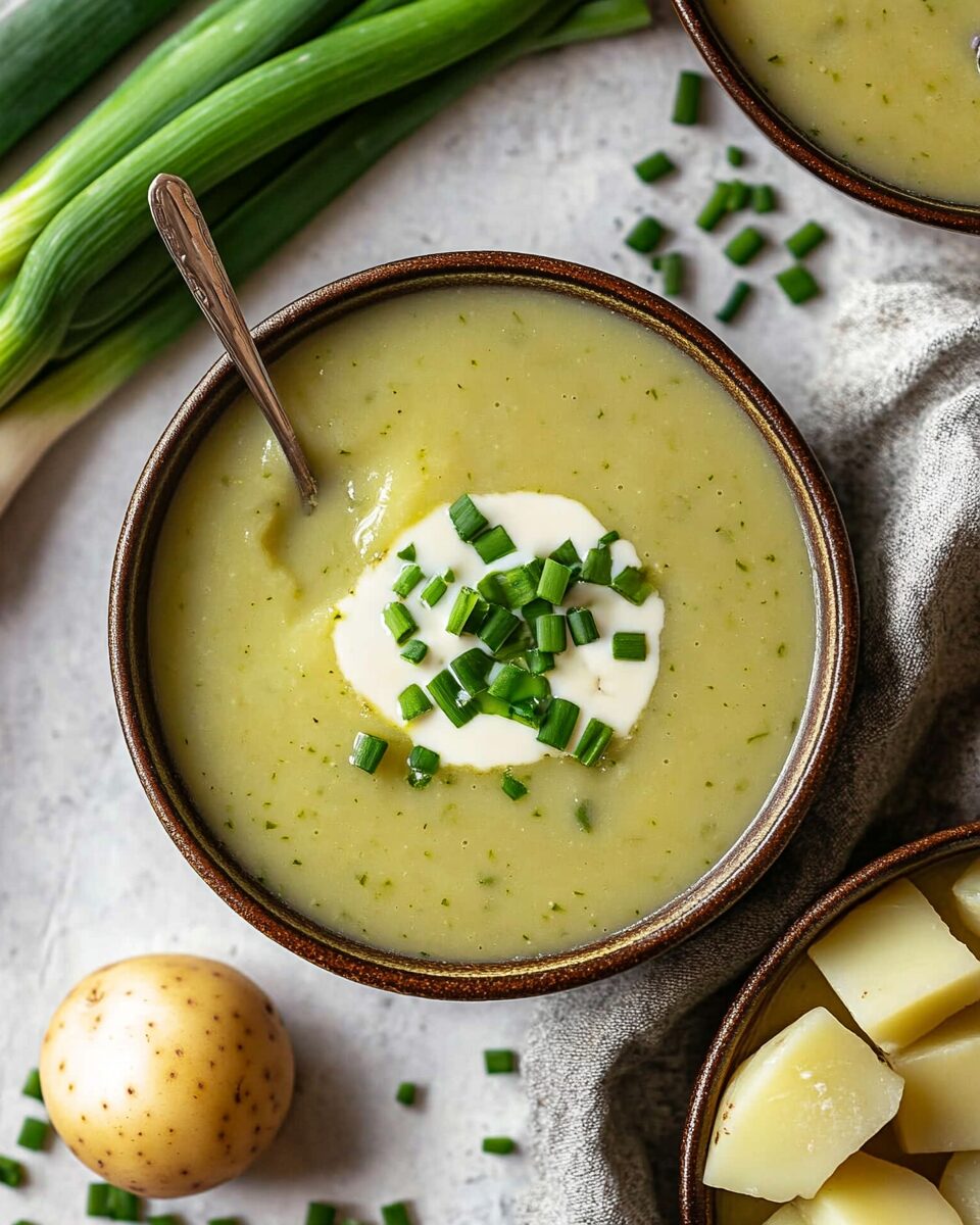 Chilled Potato Leek Soup