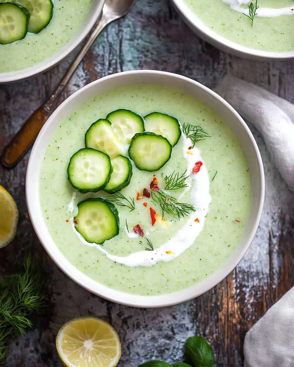 Chilled Cucumber and Yogurt Soup