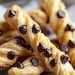 Chocolate Chip Cookie Dough Twists