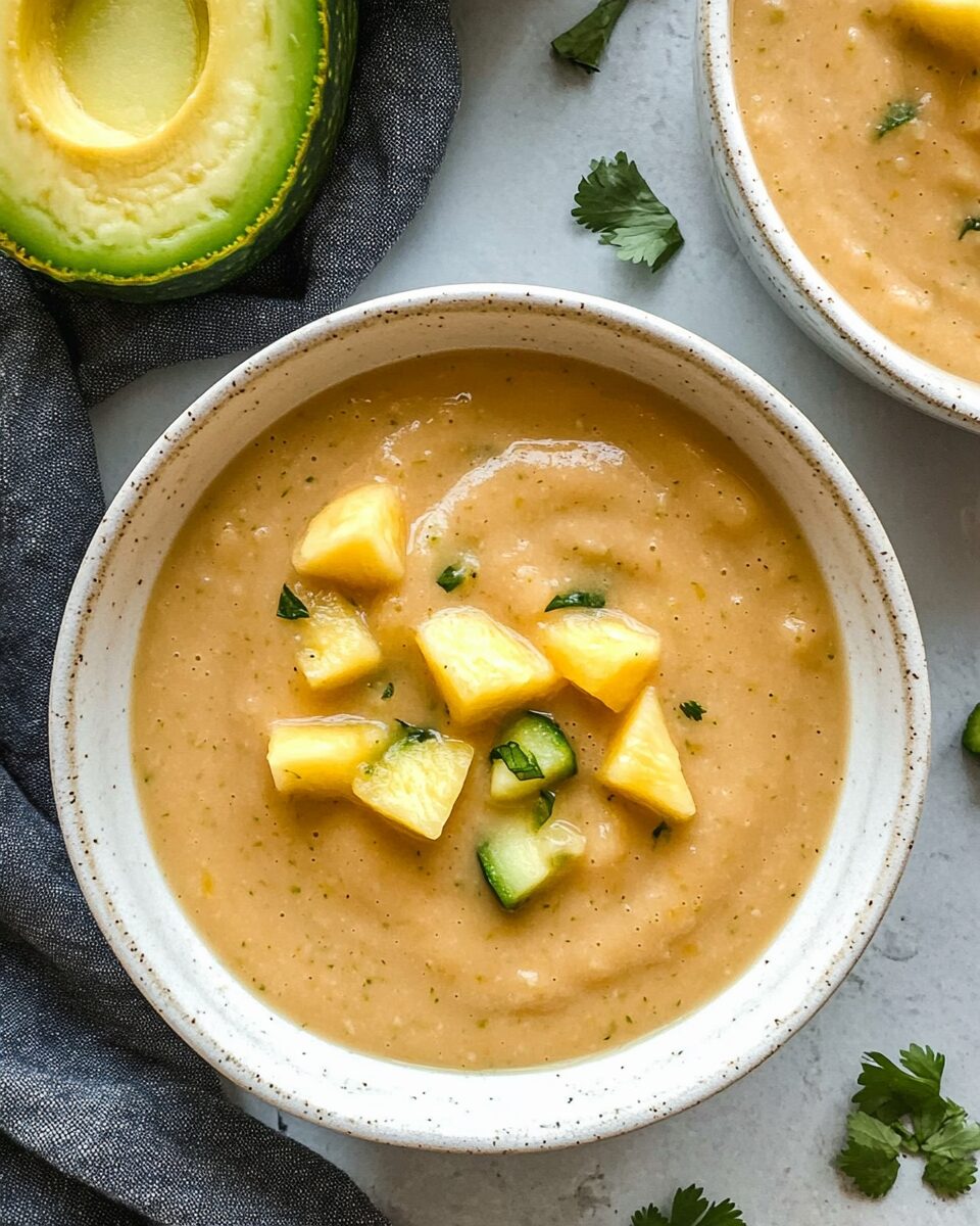 Cold Pineapple Gazpacho
