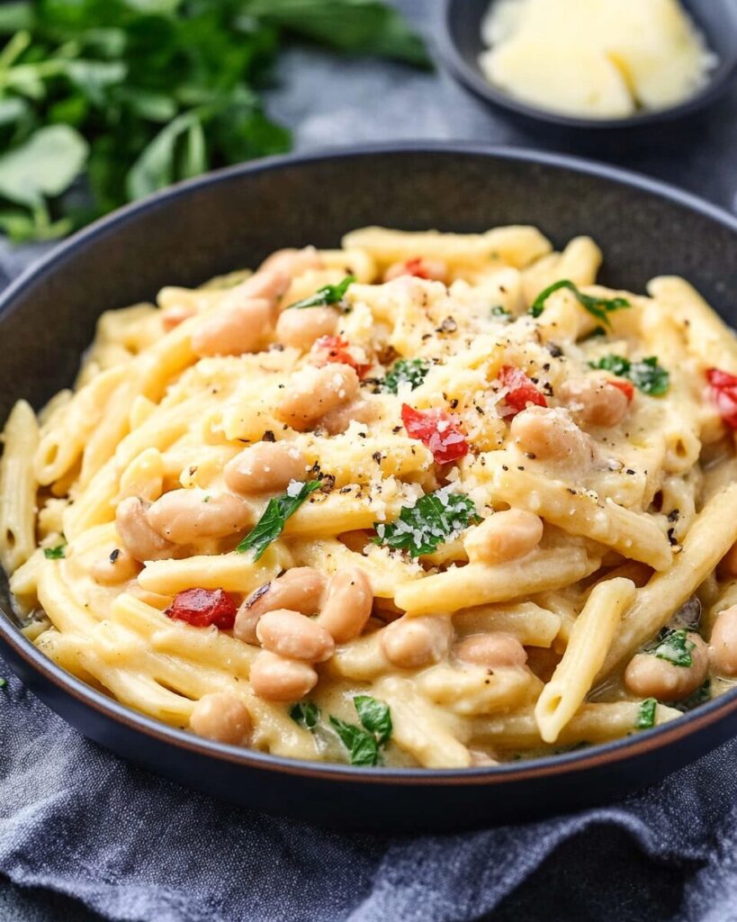 Creamy White Bean Pasta