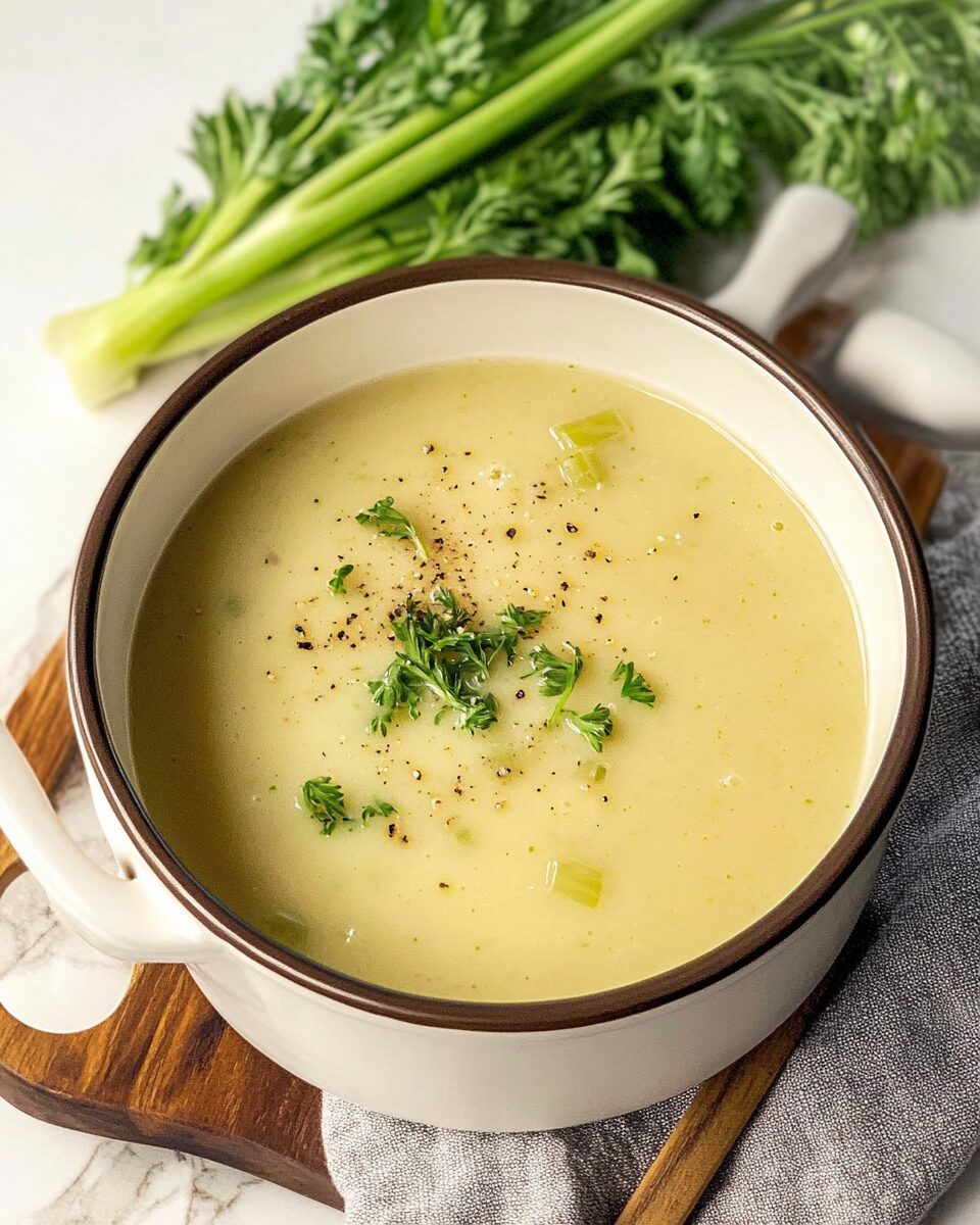 Best Celery Potato Soup