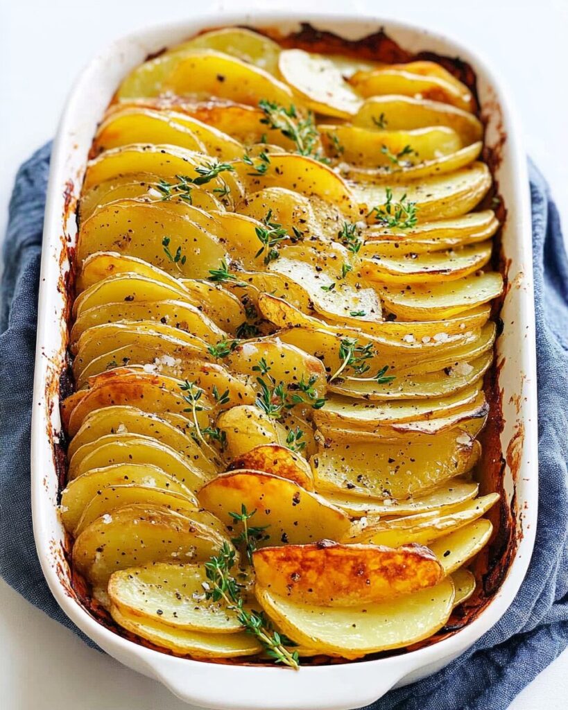 Crispy Leaf Potatoes