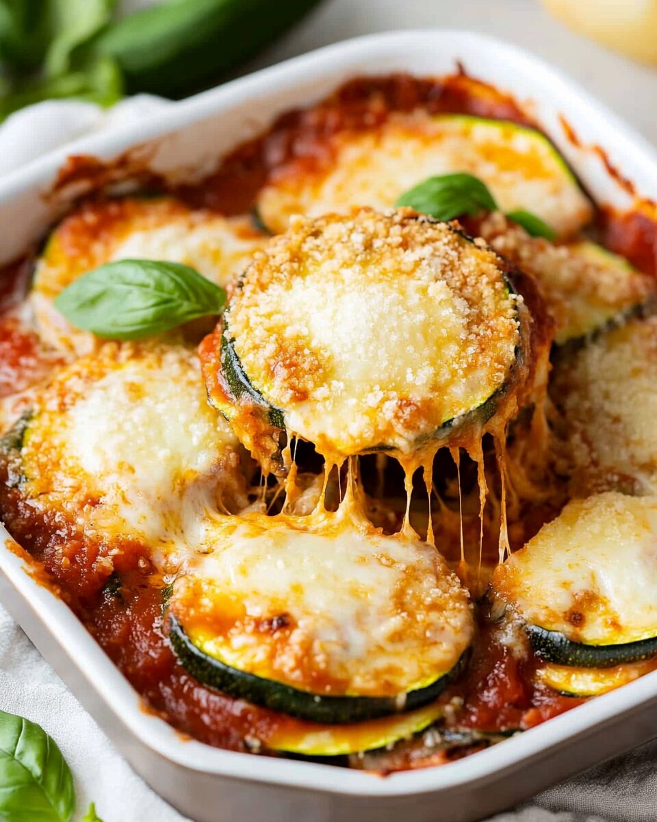 Easy Zucchini Parmesan