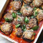 Eggplant Dumplings alla Parmigiana