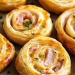 Yummy Ham and Cheese Pinwheels