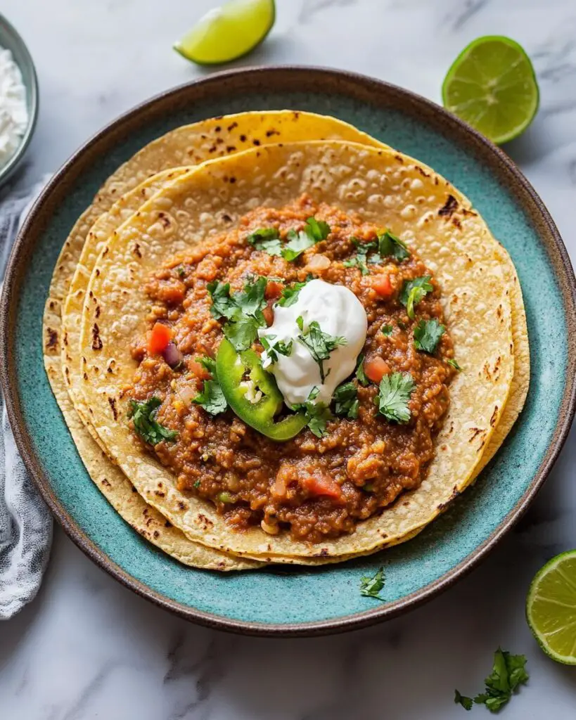 Loaded Refried Bean