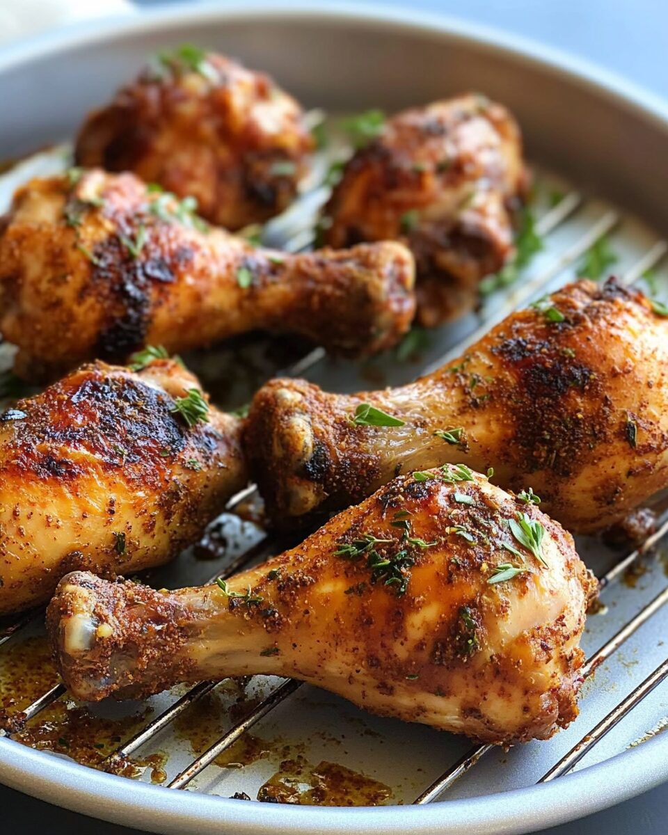 Oven-Baked Chicken Legs