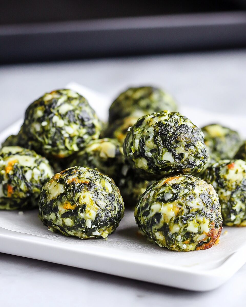 Quick Spinach Balls