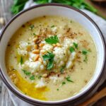 Quick Creamy Cauliflower Soup