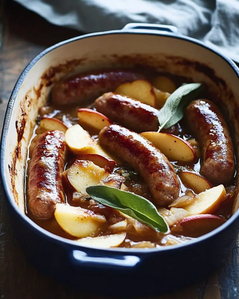 Sausage and Cider Casserole