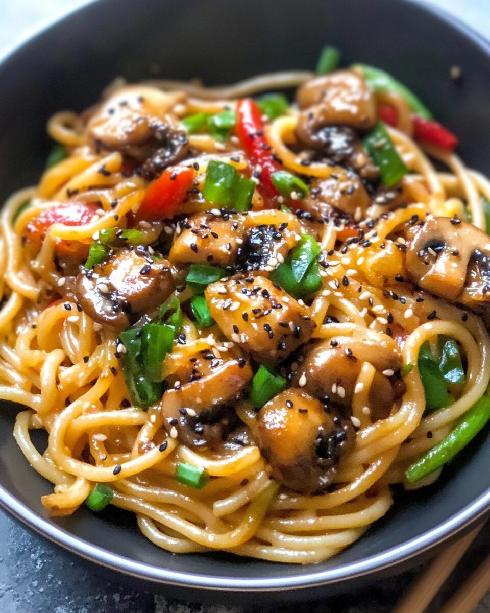 Singapore Black Pepper Spaghetti
