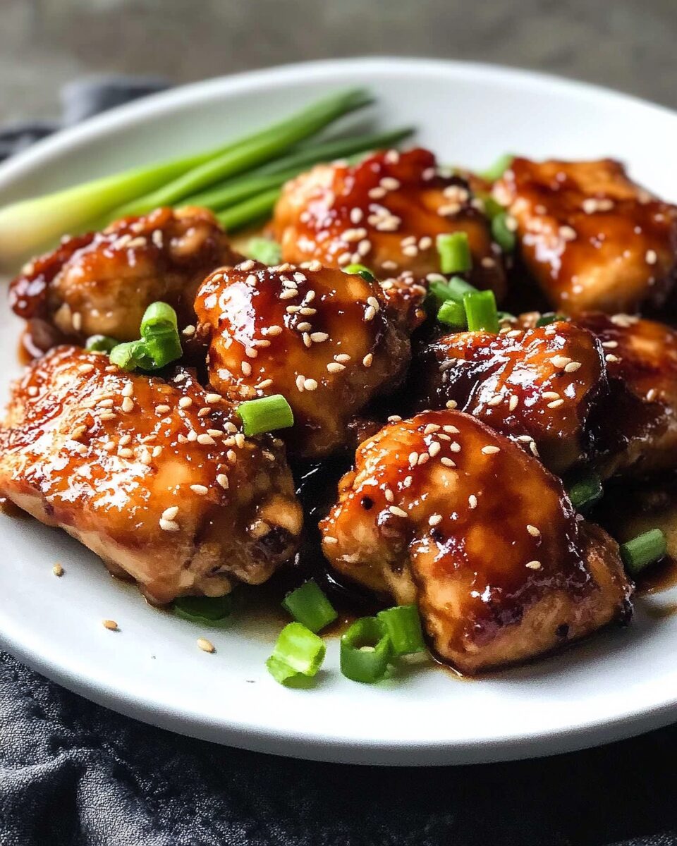 Sticky Sesame Chicken