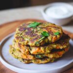 Zucchini Carrot Veggie Pancakes