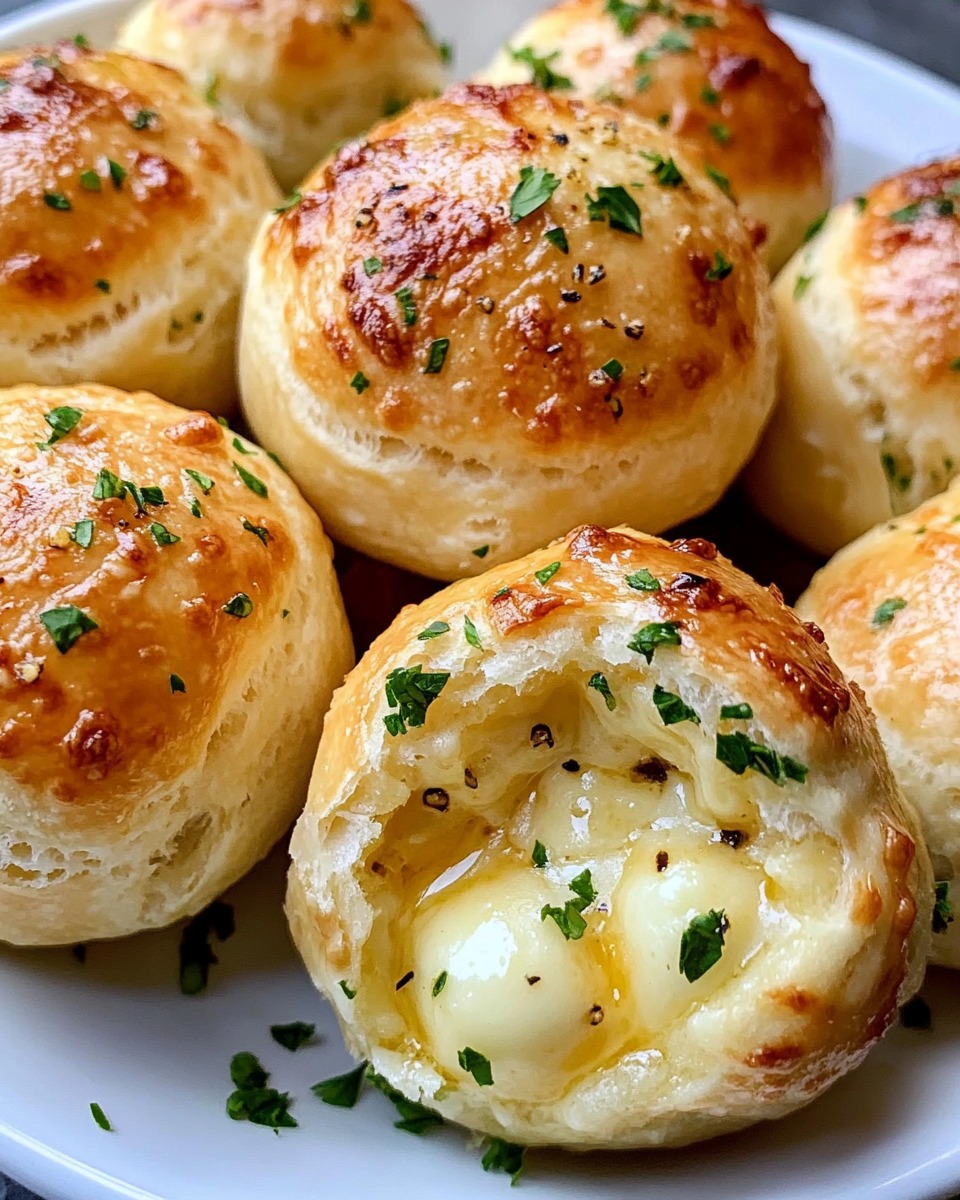 Garlic Butter Cheese Bombs